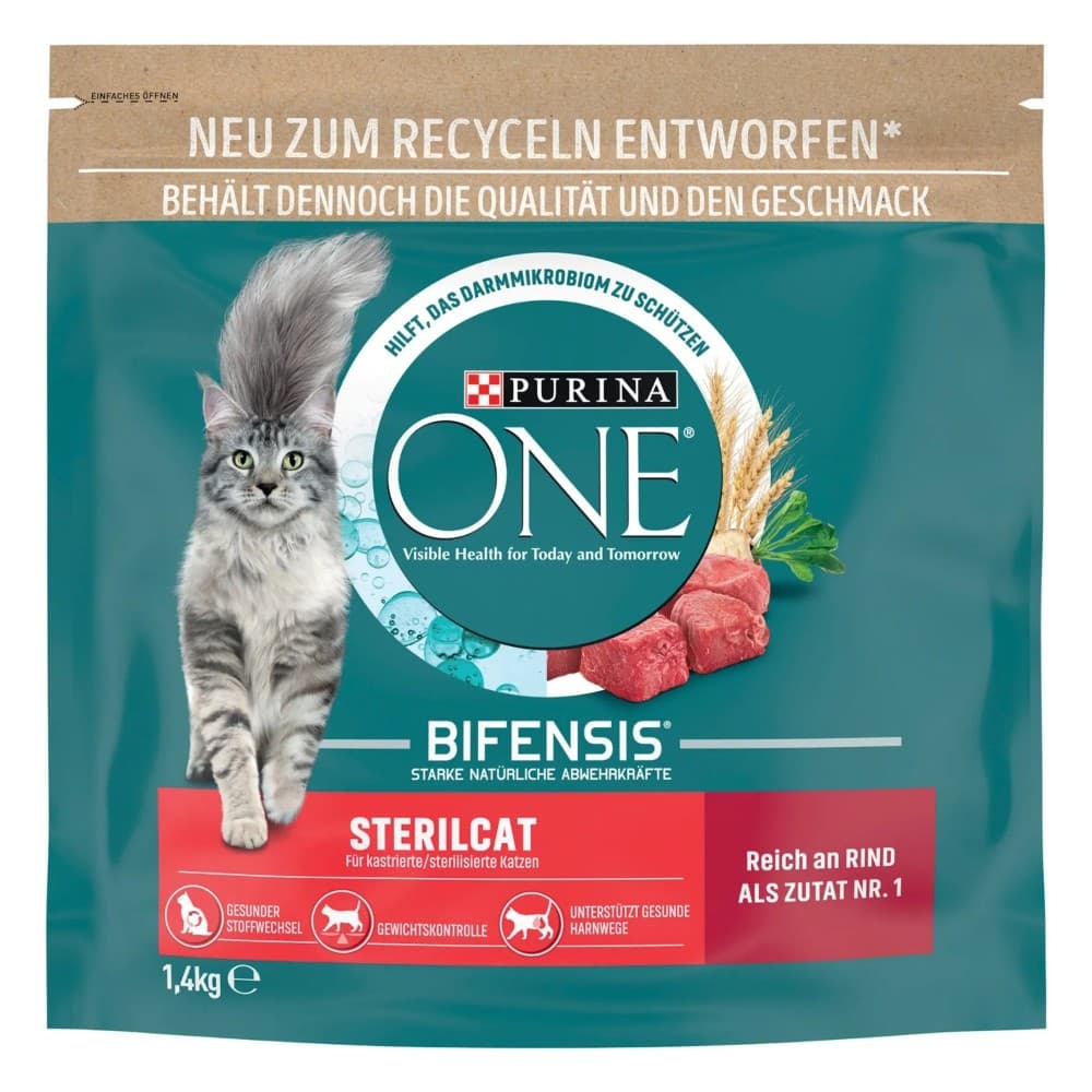 Purina One Katzentrockennahrung, 1,4-kg-XL-Pkg. – Spar