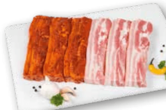 efef Bauchfleisch im Ganzen od. geschnitten natur, in Bedienung od. SB Packung per kg Angebot bei Adeg