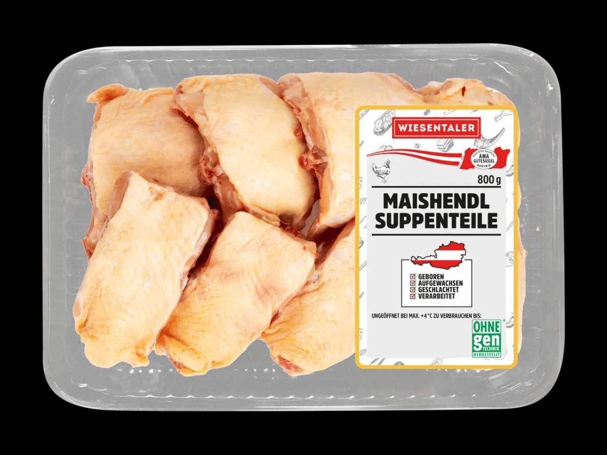 Frische Maishendl Suppenteile, 800 g – Lidl