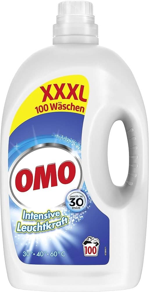 Omo Waschmittel Pulver oder Flüssig, 100 Wäschen – Maximarkt