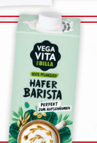 Vegavita No Muuh Soja oder Hafer Barista, 1 l – Billa