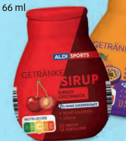 Fruchtsirup, 66 ml Aldi Sports – Hofer
