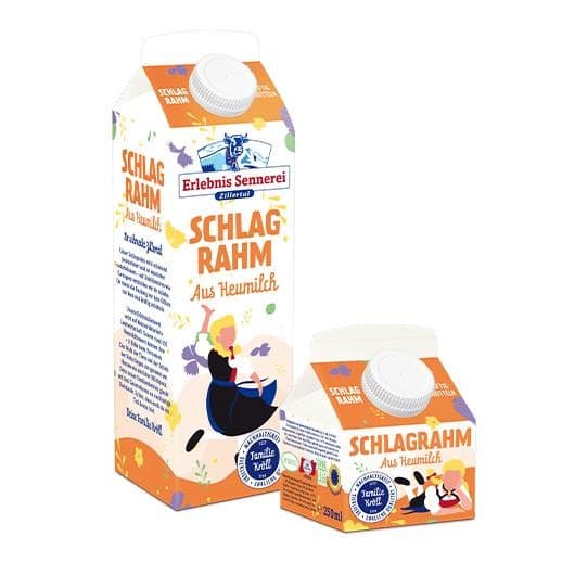 Schlagrahm, 250 ml Erlebnissennerei Zillertal – MPREIS
