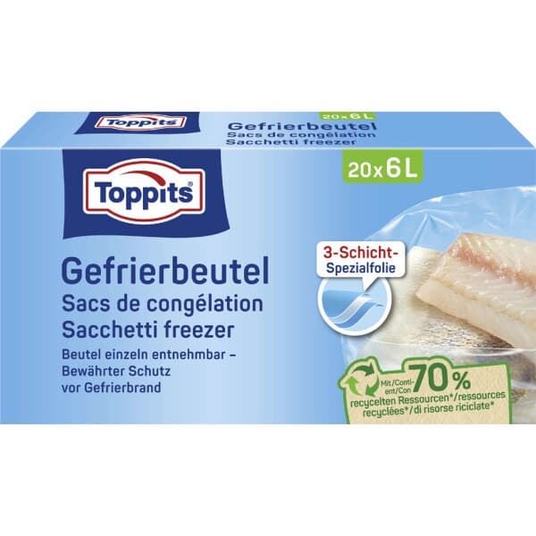Gefrierbeutel TOPPITS – Maximarkt