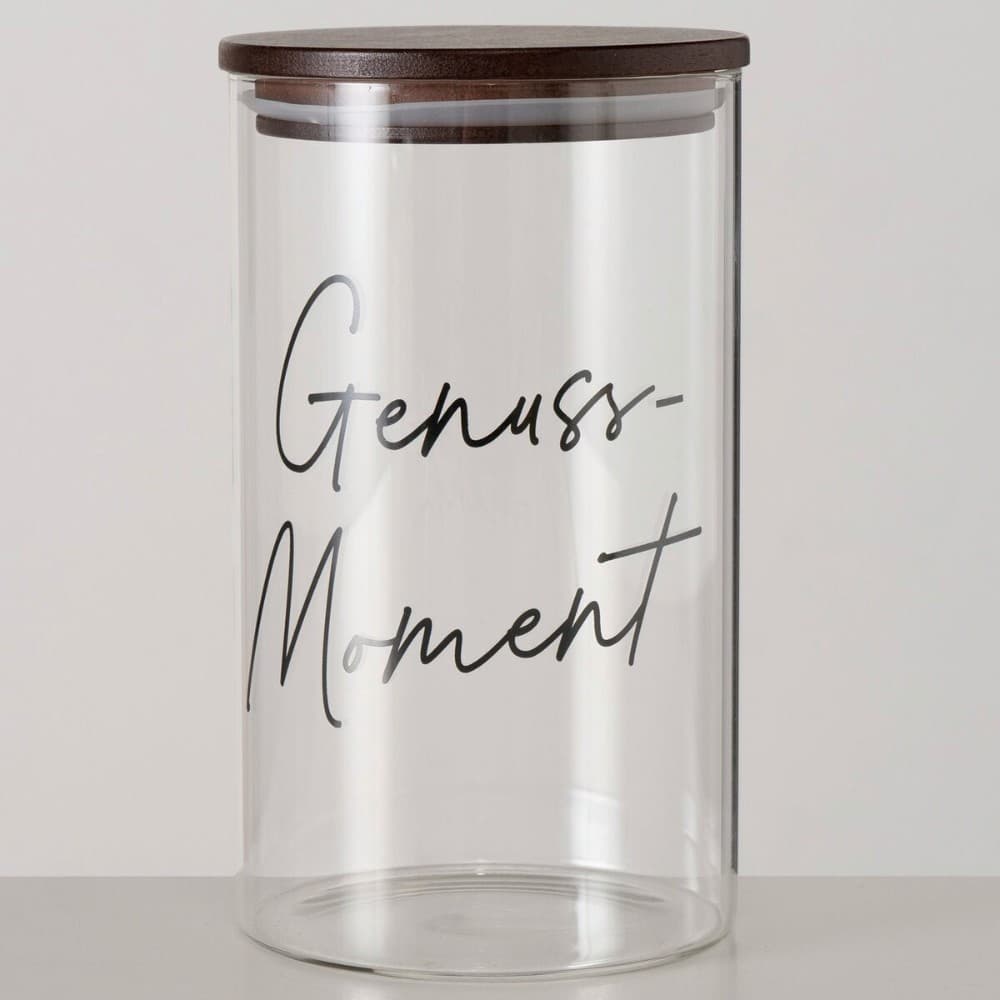 Vorratsglas „Genuss-Moment“, 1000 ml – Maximarkt