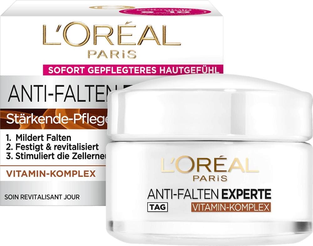 L'Oreal Anti-Falten Experte 65+, Je 50 ml – Lidl