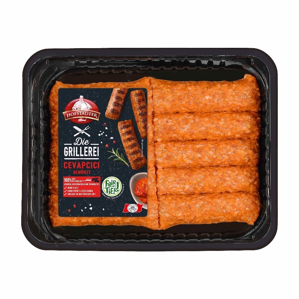 Hofstädter »Fair zum Tier!« Cevapcici gewürzt, 350 g – Billa
