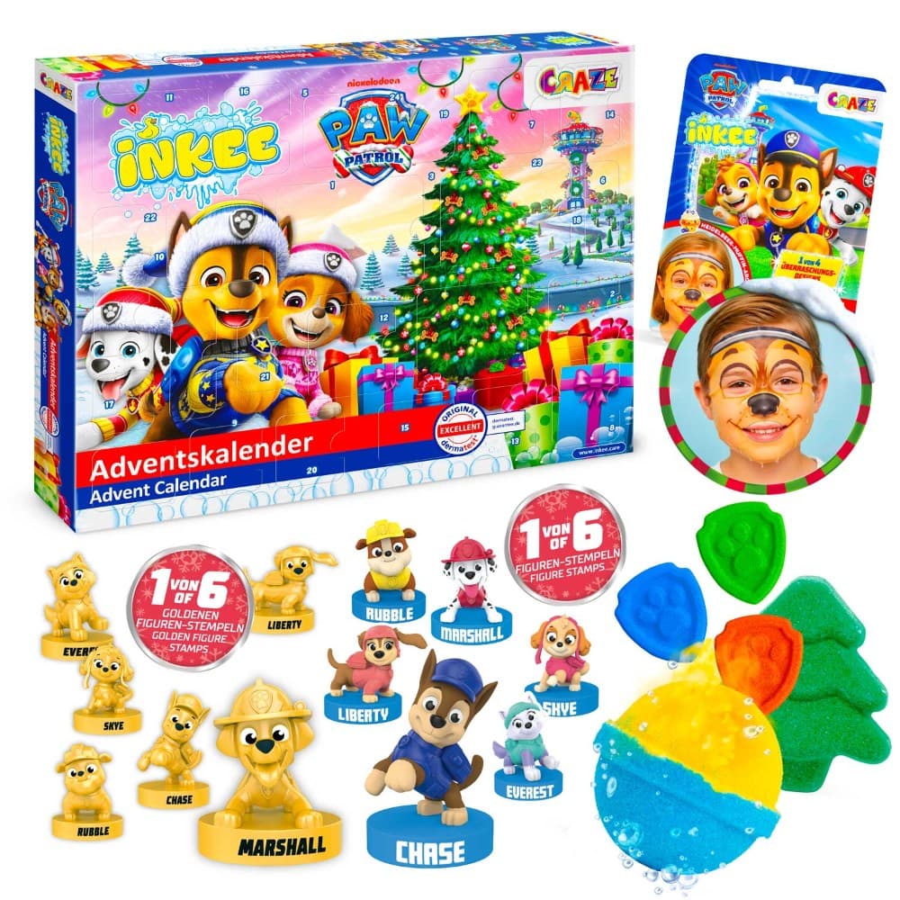 Inkee Paw Patrol Badezusätze Adventkalender – Bipa