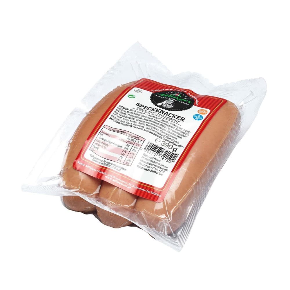 Ablinger Knacker oder Speckknacker 390 g Angebot bei Maximarkt