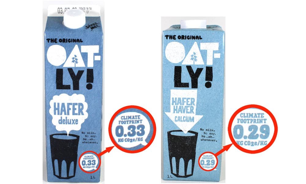 Oatly Hafer Deluxe oder Oatly Hafer Barista, 1 Liter – Eurospar