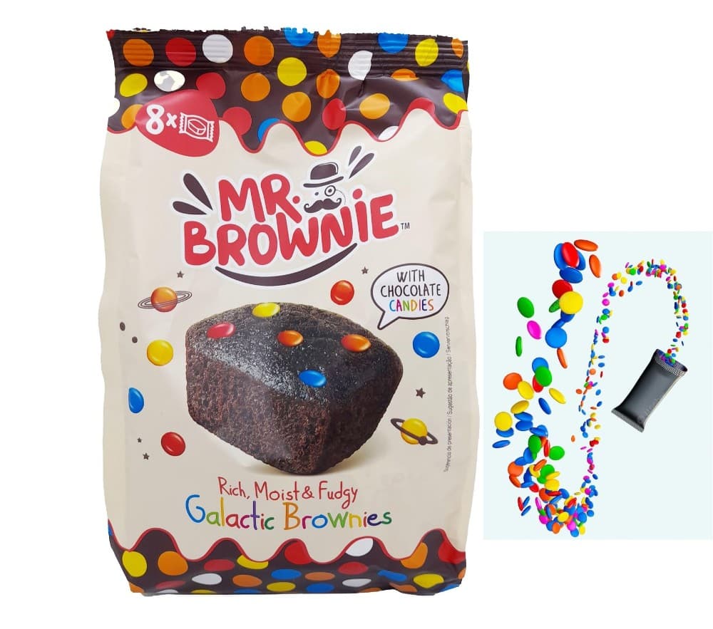 Chocolate Brownies, 8 Stück, 200 g Mr. Brownie – Norma