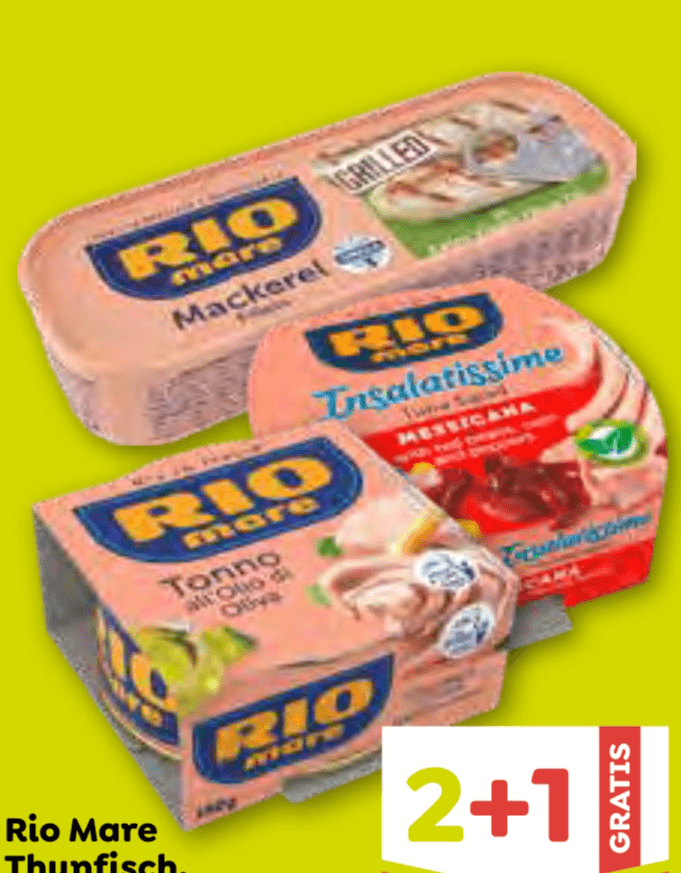 Rio Mare Thunfisch, Insalatissime oder Makrelen, 120-169 g – Adeg