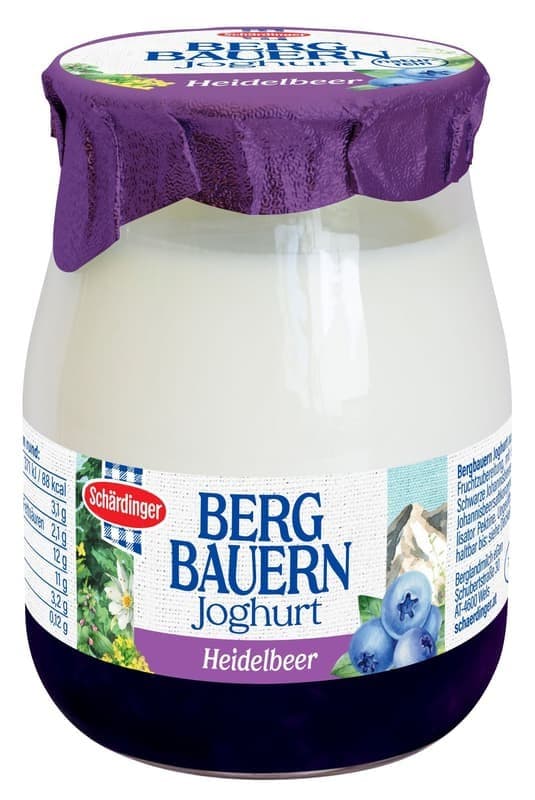 Bergbauern Joghurt im Glas, 500 g Schärdinger – Adeg