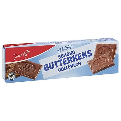 Jeden Tag Schokobutterkeks Vollmilch, 125 g – MPREIS