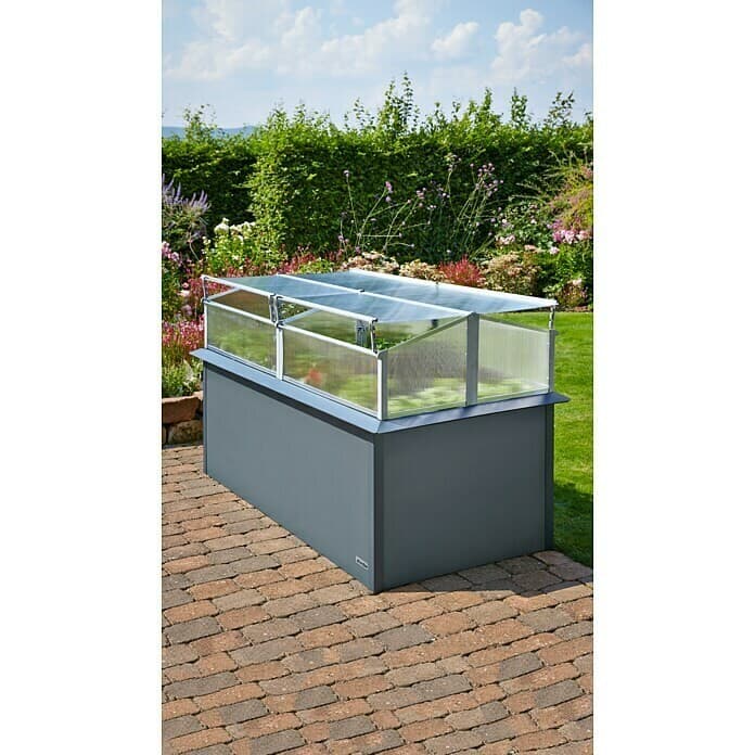 Gardol Hochbeet mit Schneckenkante 200 x 100 x 76 cm Angebot bei Bauhaus