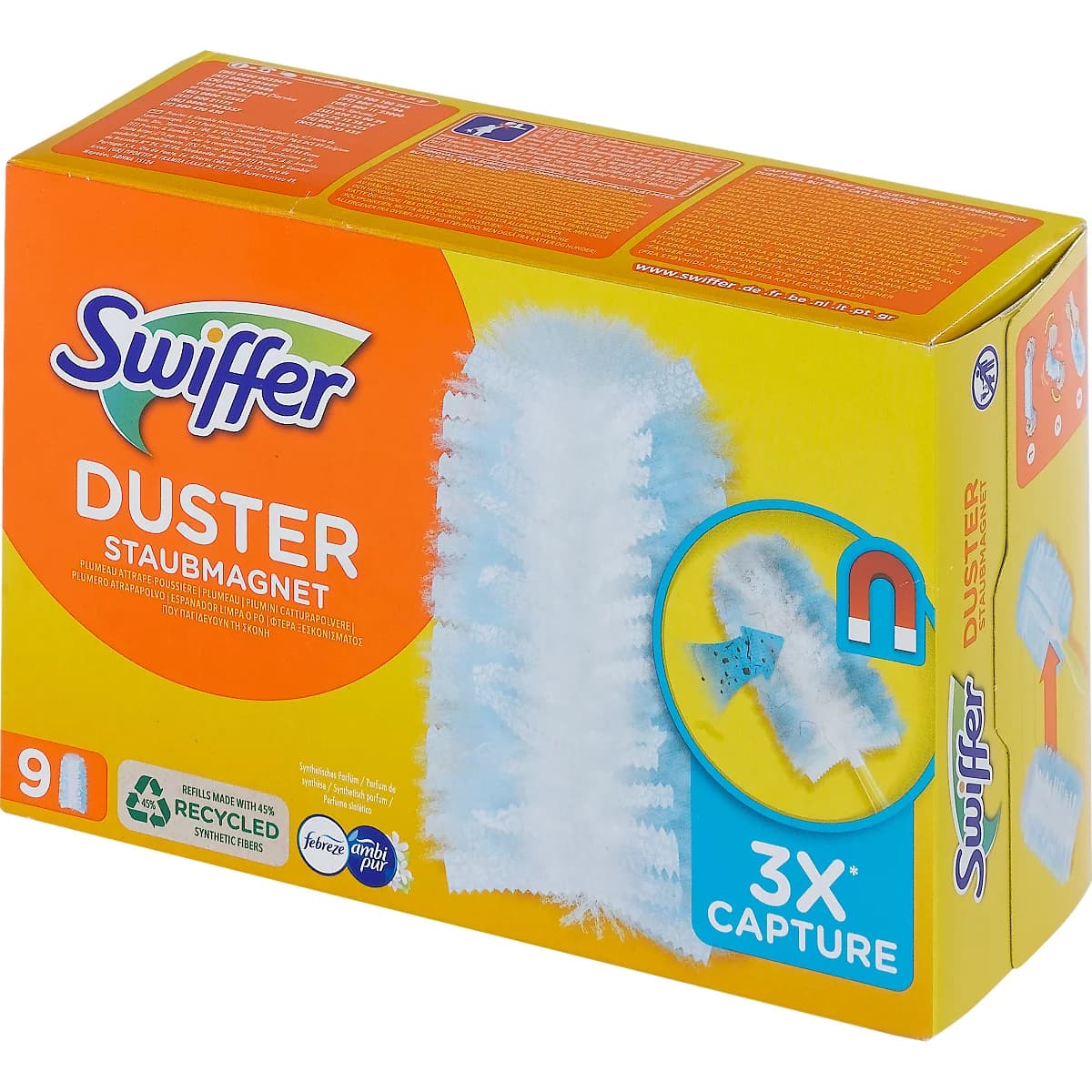 Duster Nachfüllpackung mit Febreze 9 Stück SWIFFER Angebot bei Maximarkt