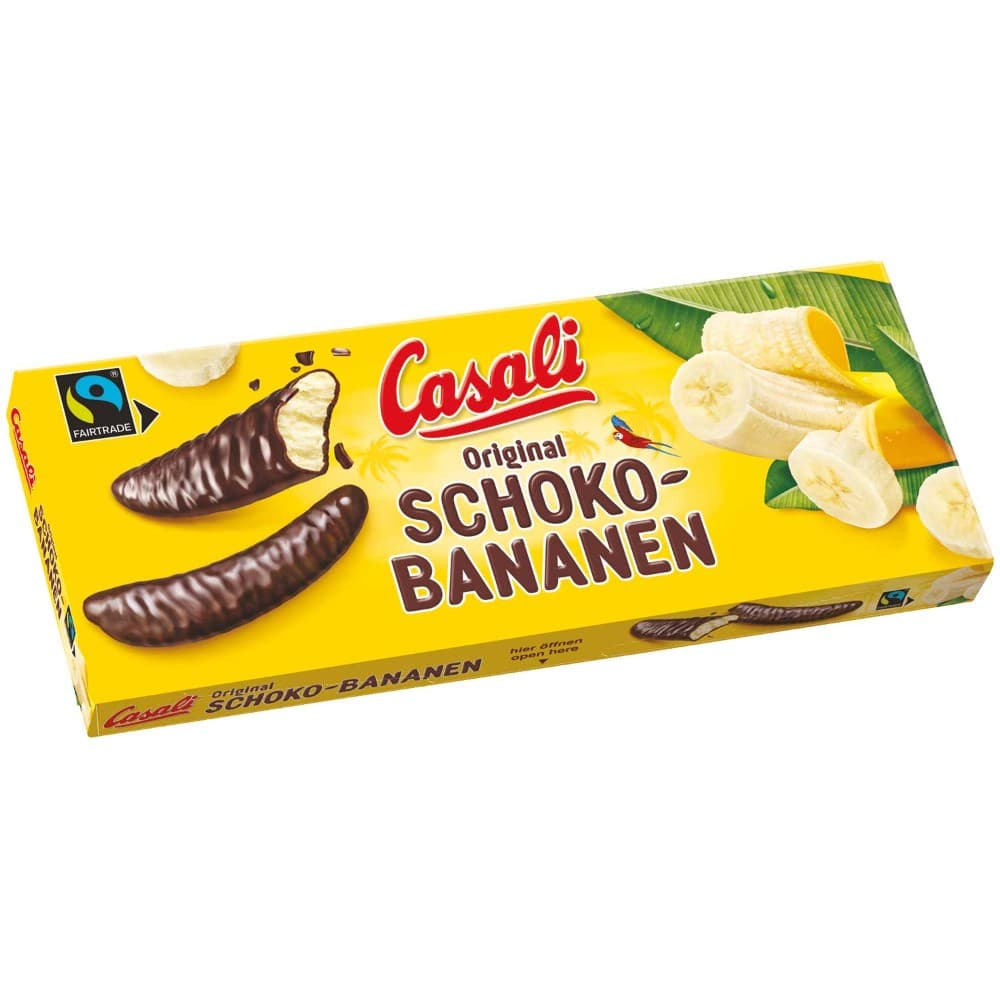 Casali Schoko-Bananen, 24 Stück, 300 g – Maximarkt