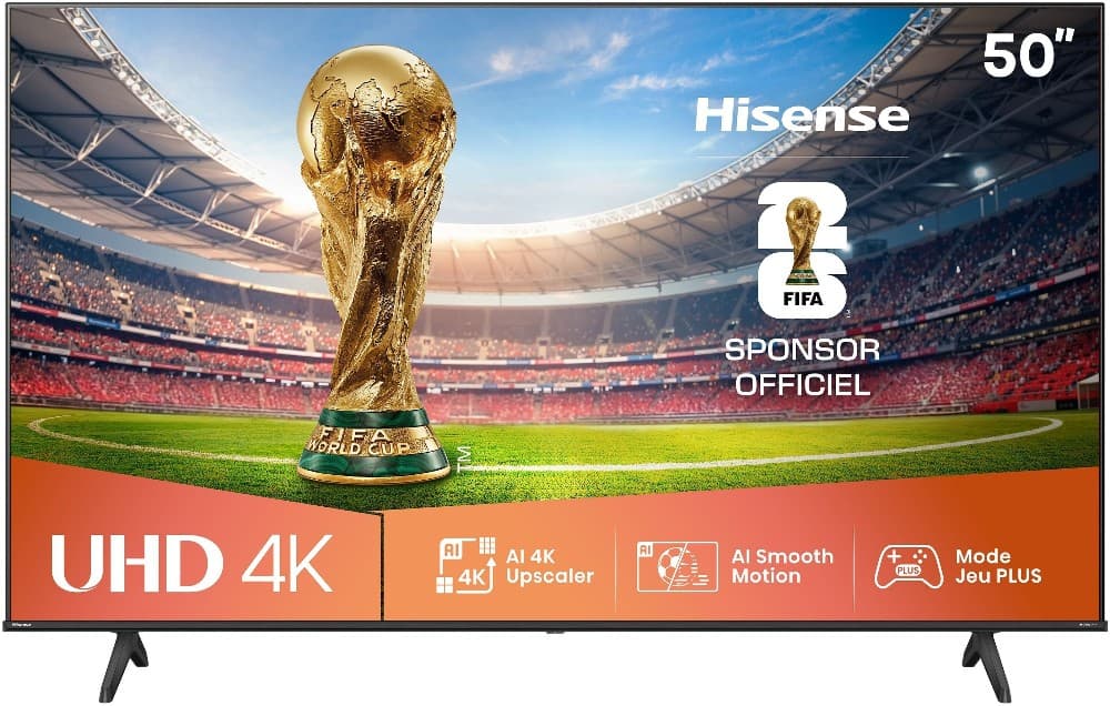 Hisense 4K Ultra HD Smart TV, 50" (126 cm) – Hofer