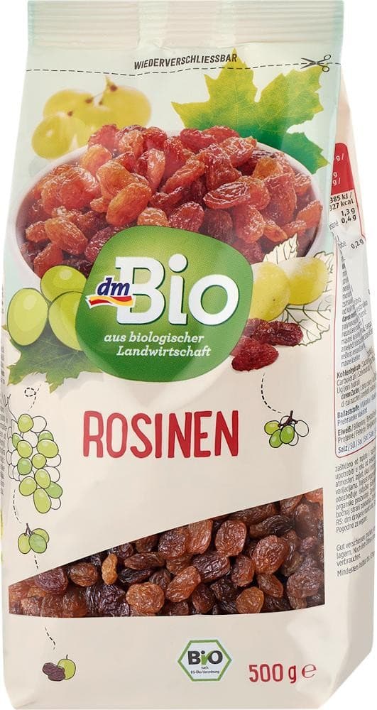 Rosinen, 500 g dmBio – Dm