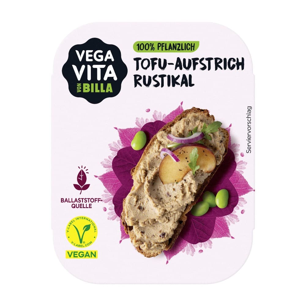 Tofu-Aufstrich, 140 g Vegavita – Billa Plus