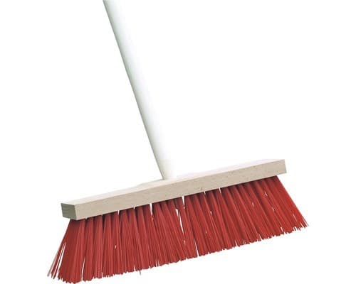 Straßenbesen, 40 cm, mit Stiel – Lagerhaus