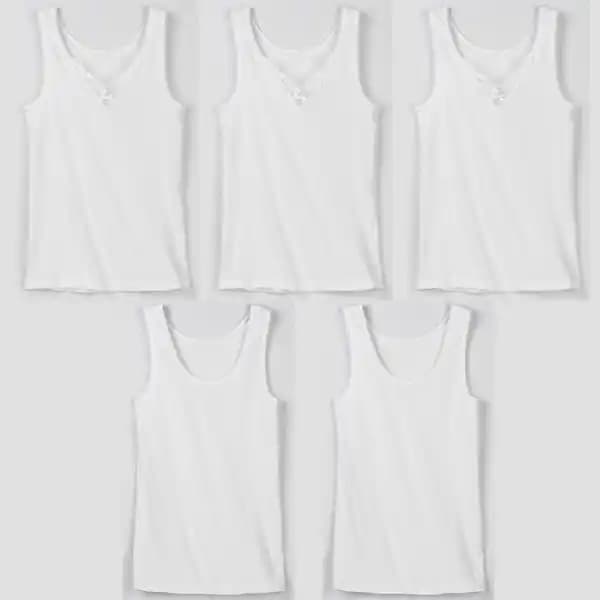 Unterhemd, 5er-Pack Lady Life – Norma