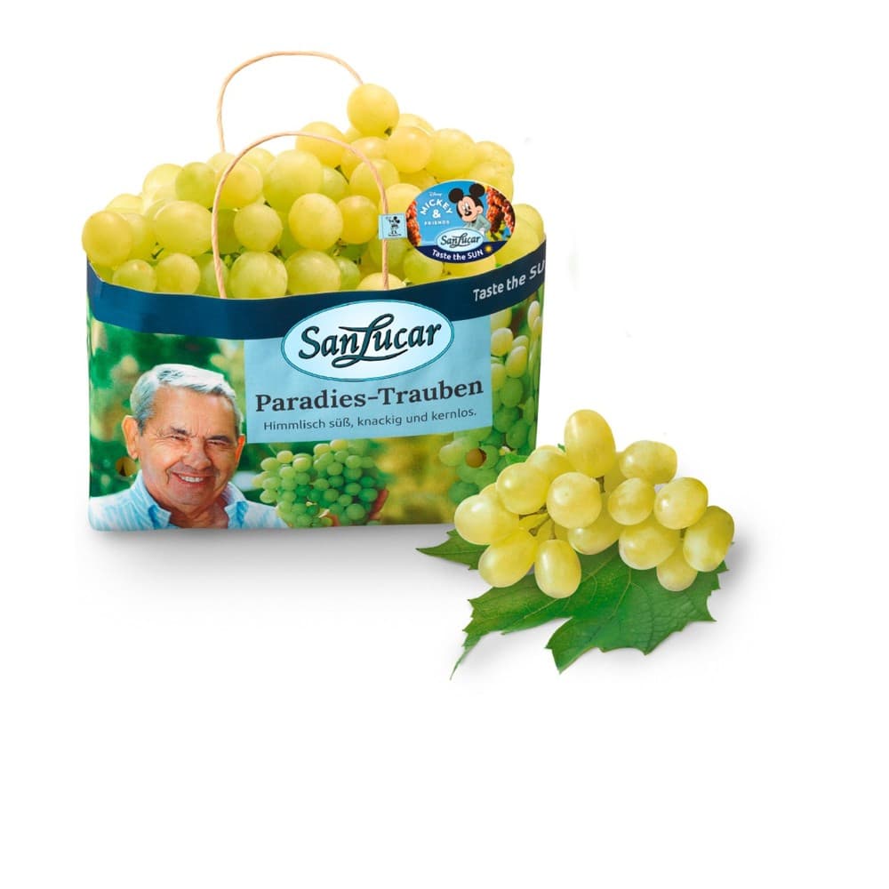 SanLucar Trauben weiß, 600 g Packung – Billa
