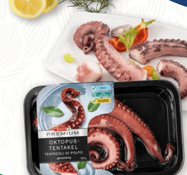 Oktopus Tentakel, 200 g SPAR PREMIUM – Spar