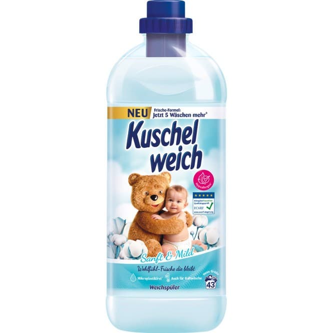 Kuschelweich Weichspüler, 43 od. 50 WG – Bipa