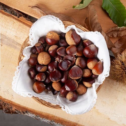 Maronen, 1 kg Coquilloux Châtaignes – Norma
