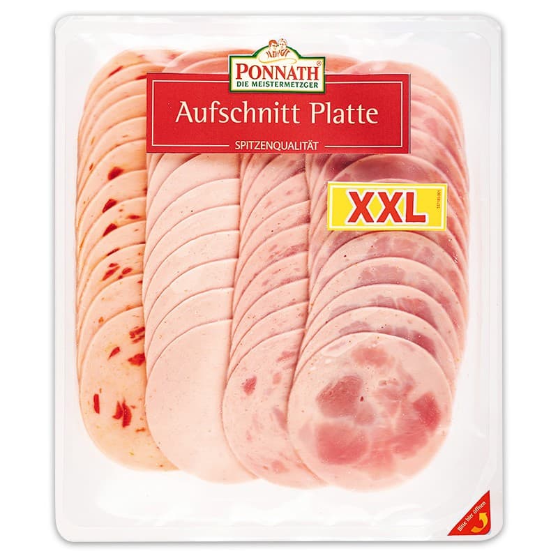 Aufschnitt Platte, 250 g – Norma