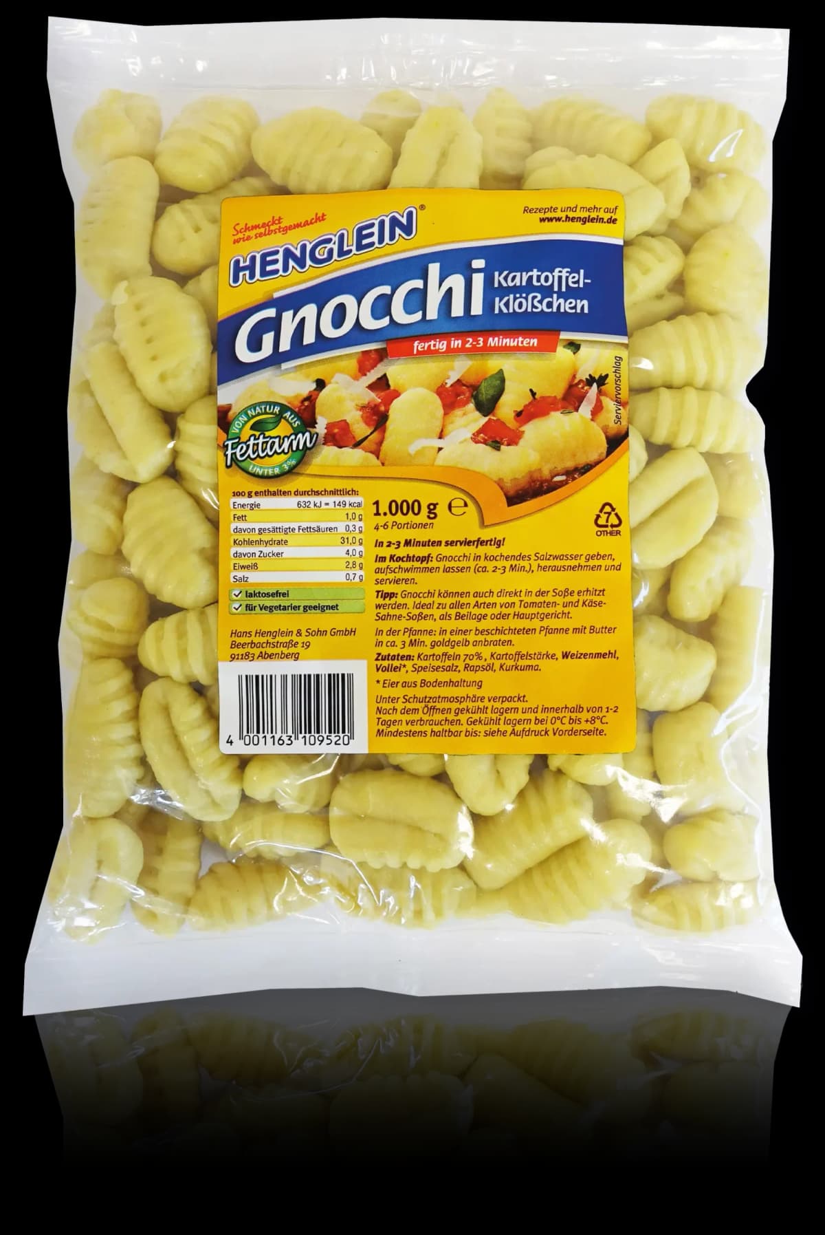 Knöpfle/Gnocchi, 1 kg HENGLEIN – Norma