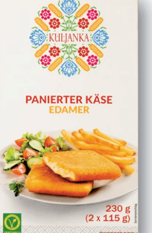 Panierter Käse Edamer, 230 g KULJANKA – Lidl