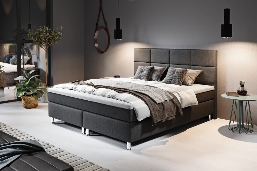 Boxspringbett Rotterdam Plus, ca. 180 x 200 cm INTER – Norma
