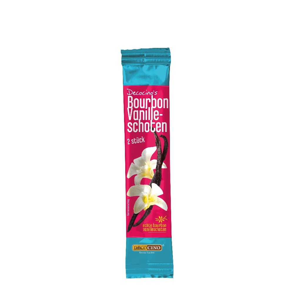 Bourbon-Vanilleschoten, 2 Stück DECOCINO – Norma