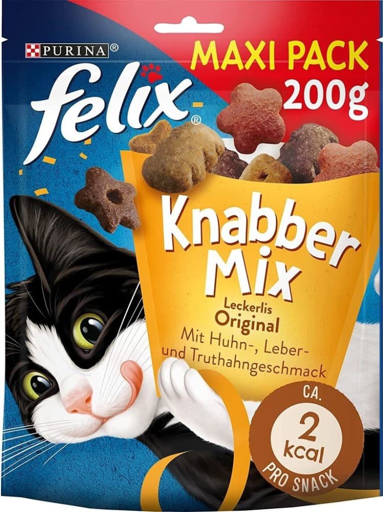 Felix Katzensnack, 180 g - 200 g oder 12x 10 g Friskies – Maximarkt