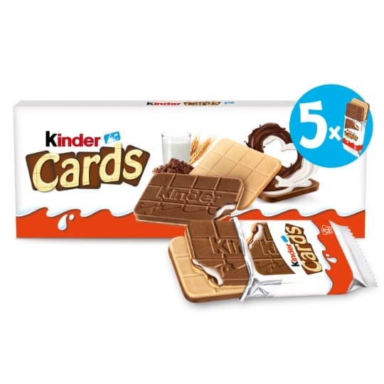 Kinder Cards od. Kinderini, 128 g/100 g – Penny