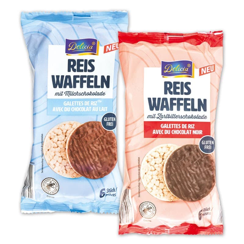 Reis-Waffeln, 100 g Delicia – Norma