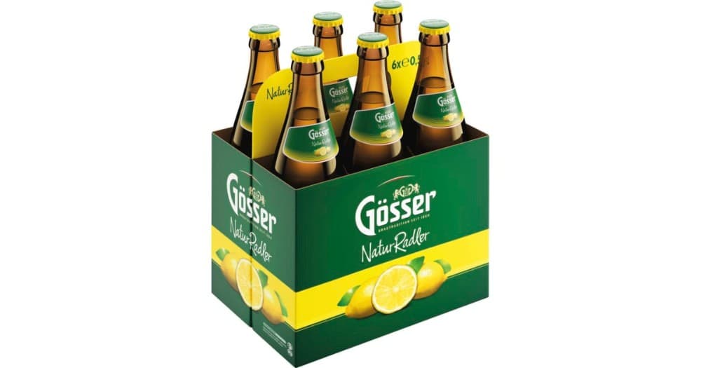 Gösser Naturradler, pro Tray 6 x 0,5 l – Penny