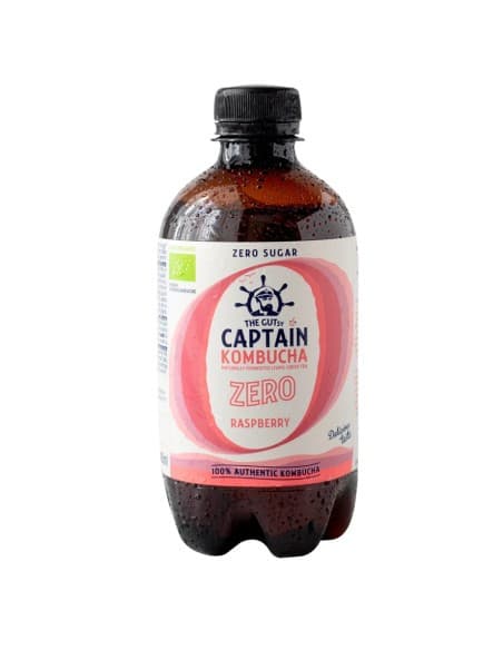 Captain Kombucha Himbeere oder Ingwer/Lemon, 1 Liter – Eurospar
