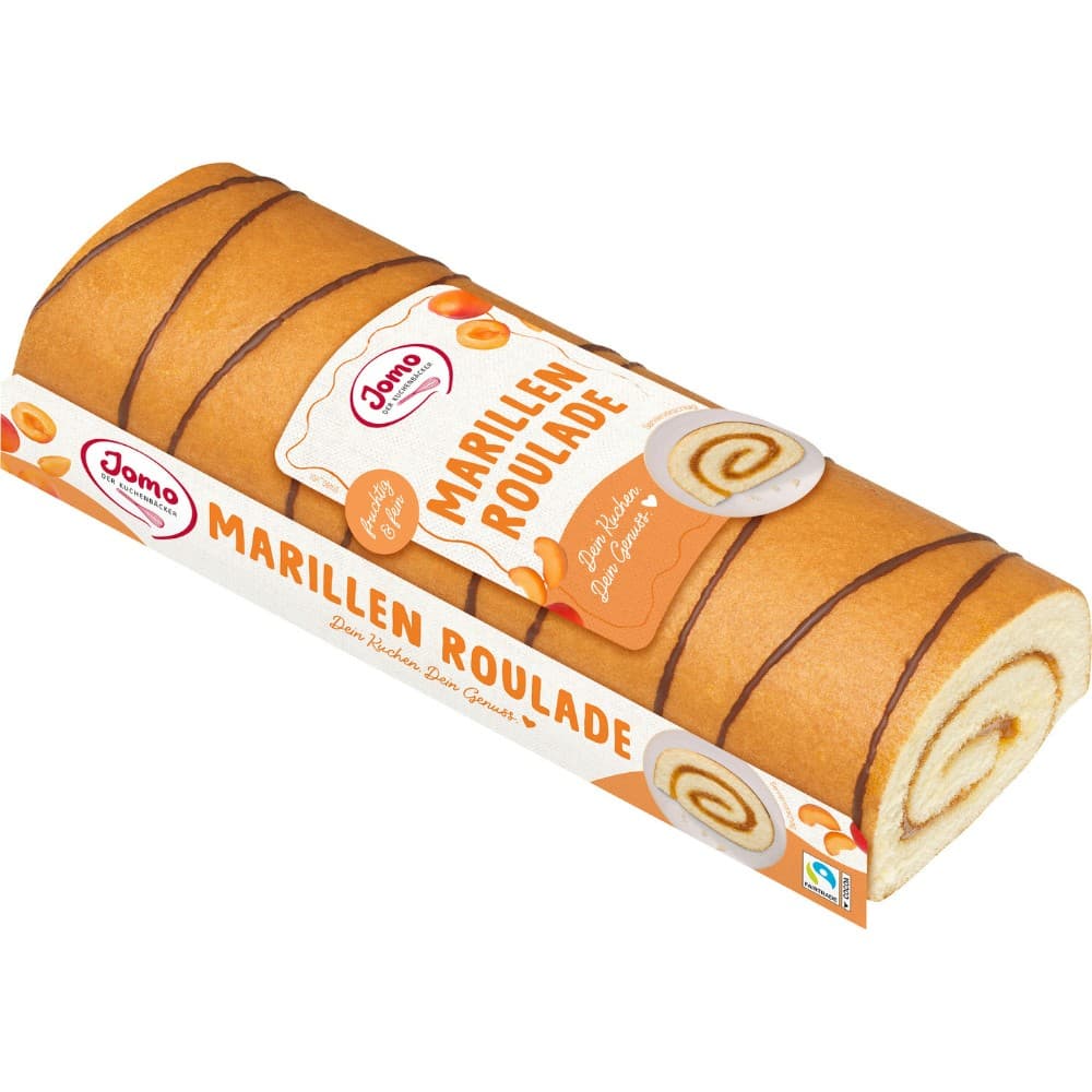 Jomo Marillen-, Kakao- oder Kaffeeroulade, 300 g – MPREIS