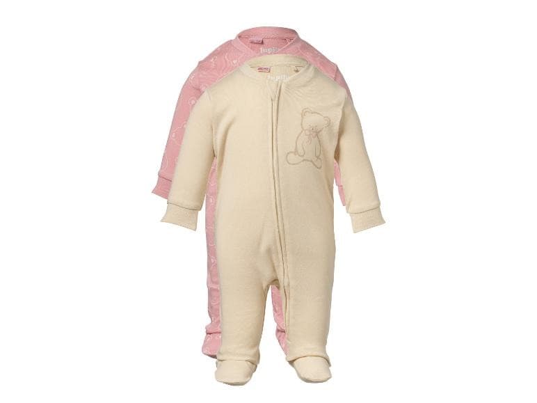 Lupilu Baby Schlafoverall, 2 Stück – Lidl