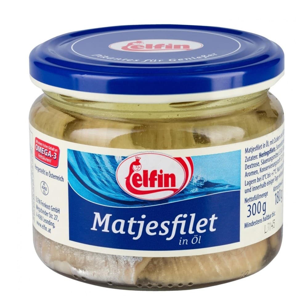 Matjesfilet in Öl, 300 g – Hofer