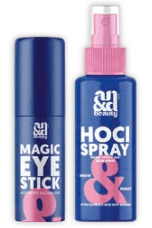 Andmetics Magic Eye Stick & Hoci Spray Angebot bei Müller