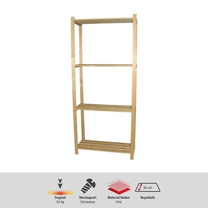 Holzregal – Bauhaus