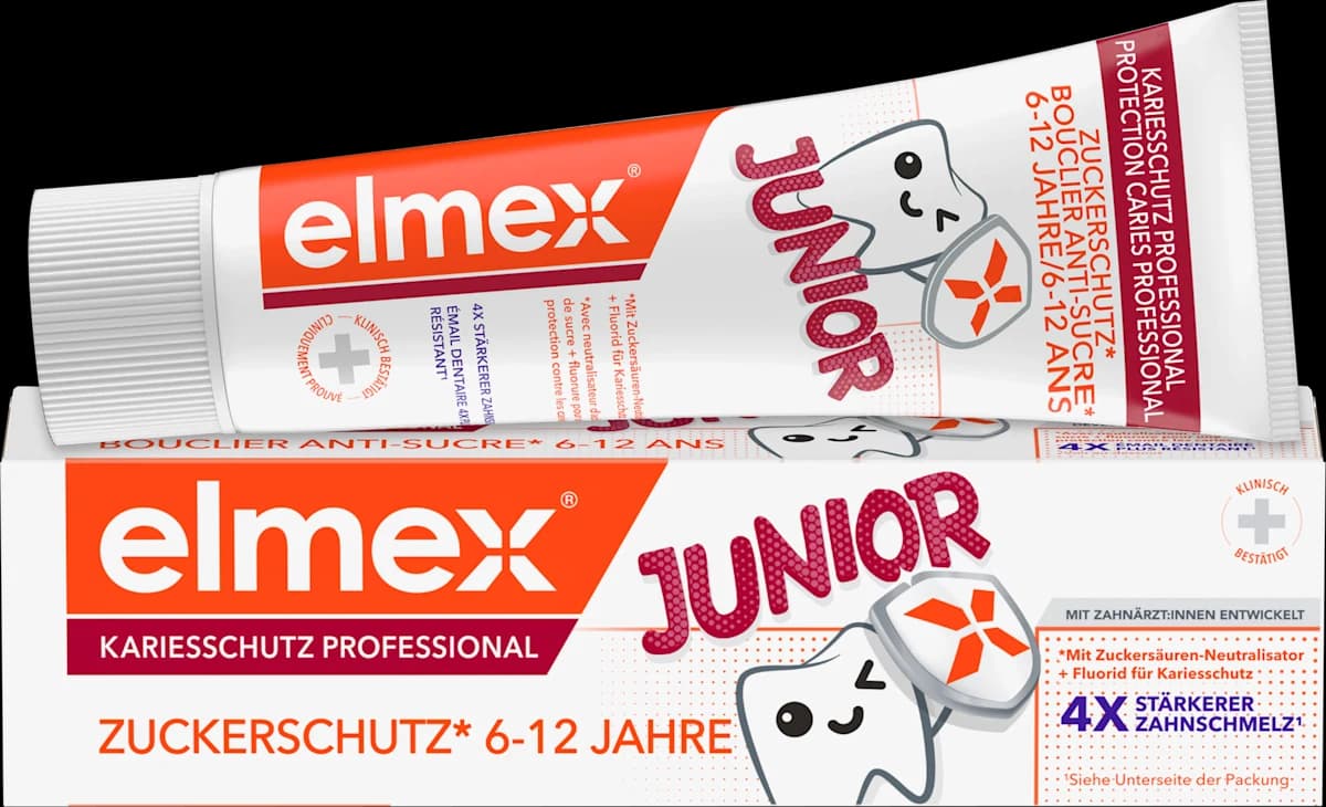 Junior Zahnpasta Kariesschutz Professional, 75 ml Elmex – Dm