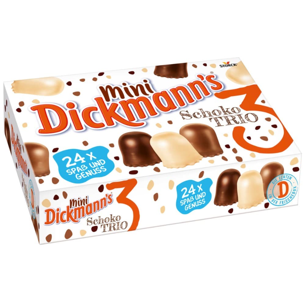 Mini Dickmann's Schoko Trio, 200 g Storck – Norma