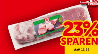 Schweinsfilet ca. 400 g S-Budget Angebot bei Spar