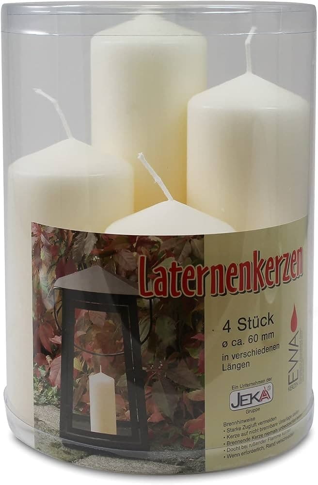 Laternenkerzen-Set, 4er-Set – Lagerhaus