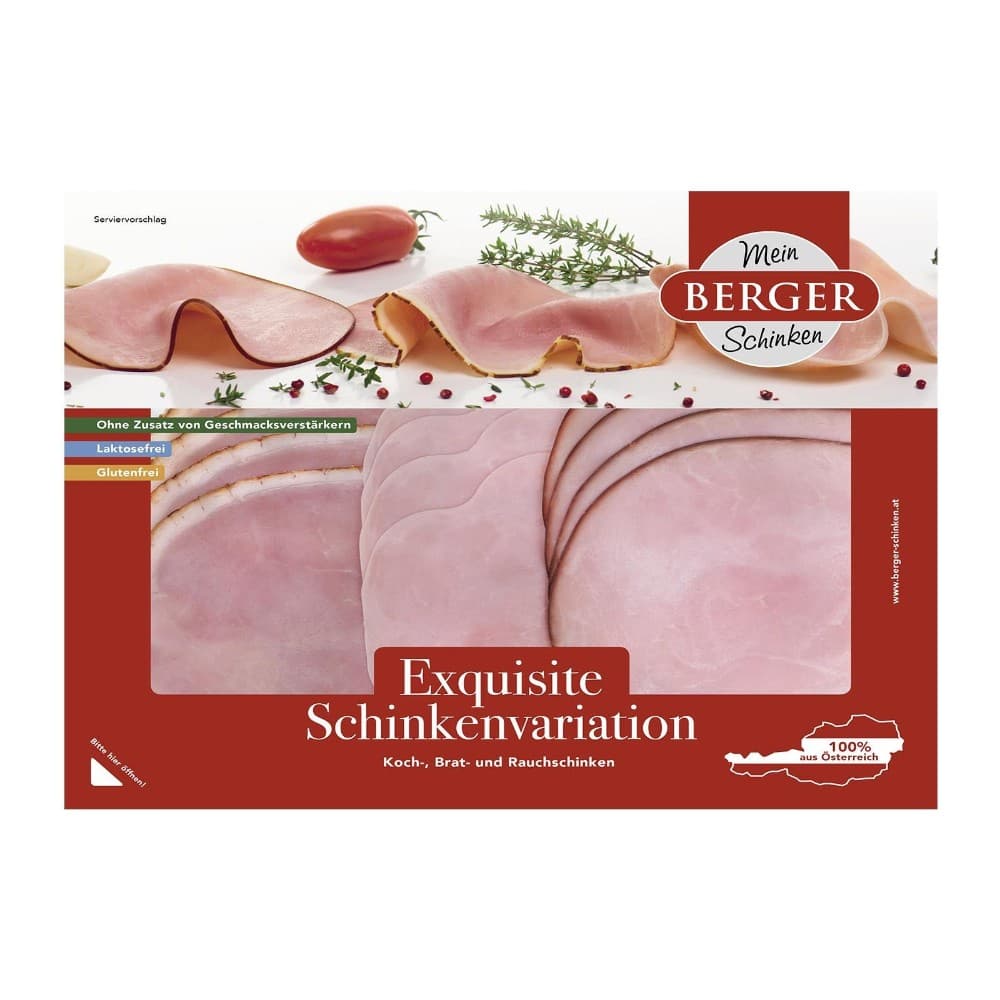 Exquisite Schinkenvariation, 240-g-Packung BERGER – Spar